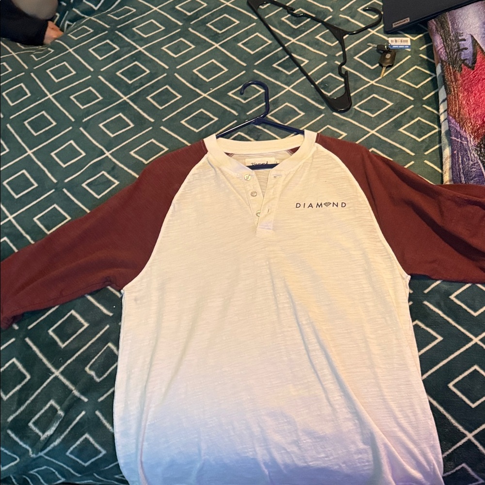 Diamond Supply Co. White Tee